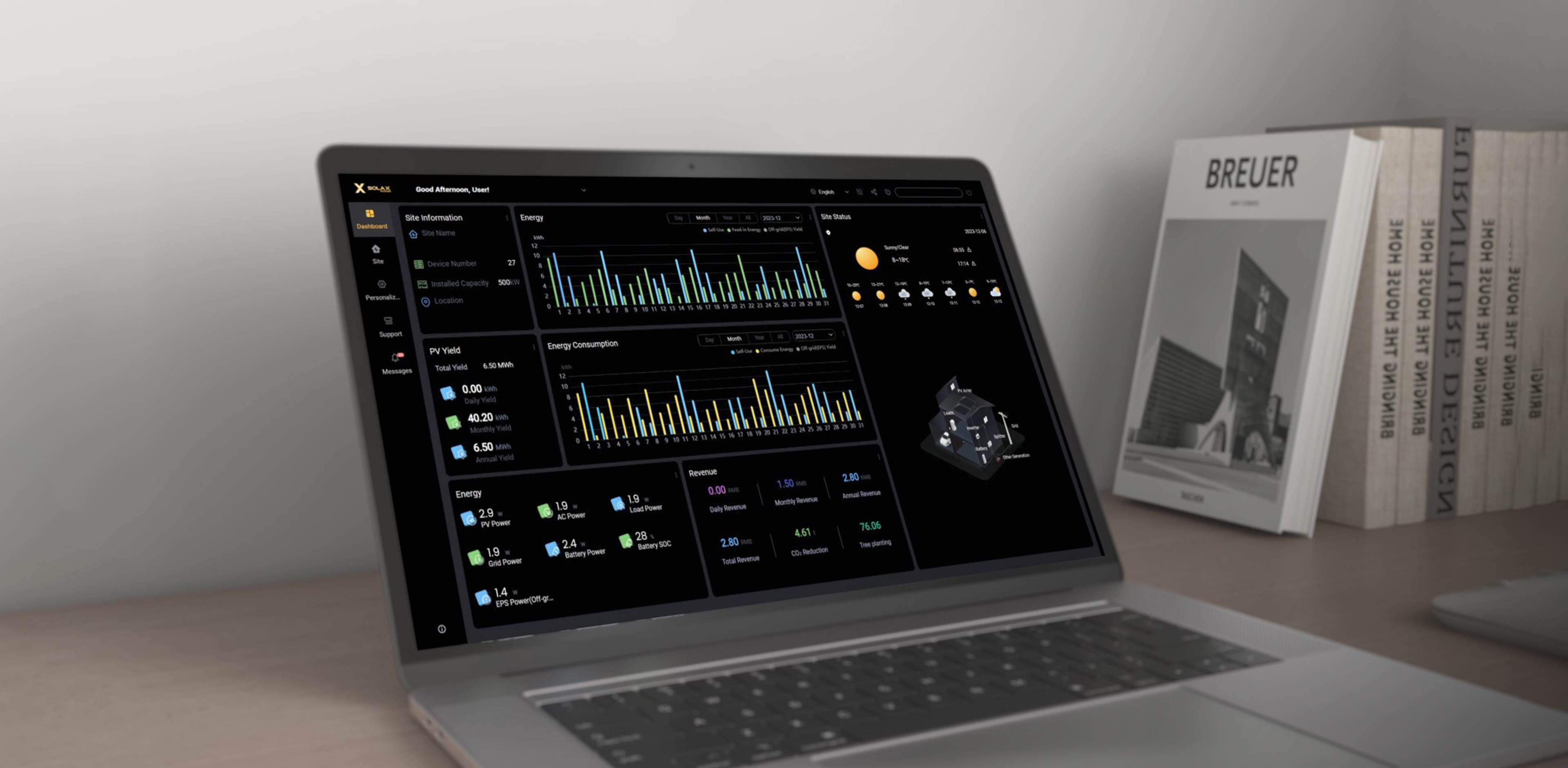 Scalable microinverter system for flexible solar expansion